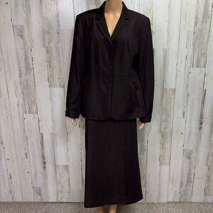 Rafael Vintage 90’s Plus Size Midi‎ Skirt Suit